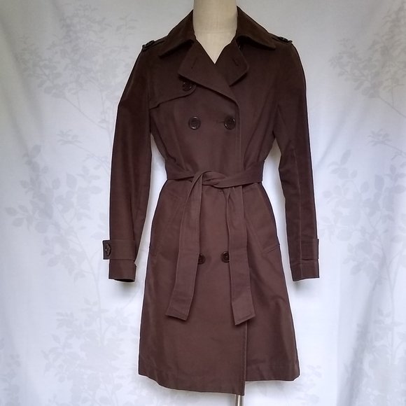 GAP Jackets & Blazers - Y2K Long brown trench coat (Gap)